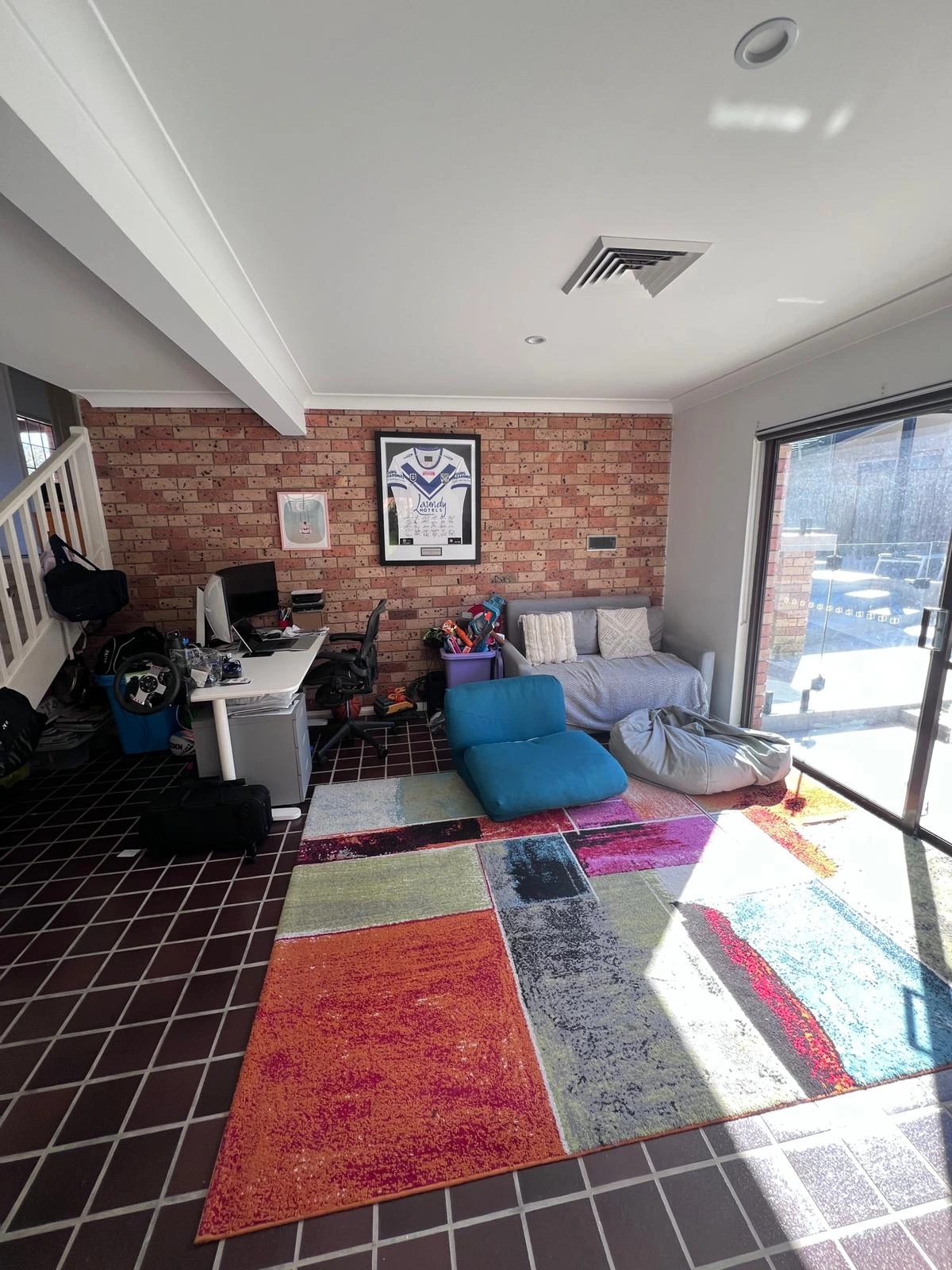 Professional house cleaner cleaning a Sydney home kitchen